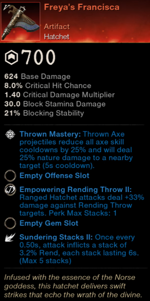 new world aeternum freya's francisca